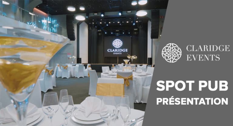 Claridge Events - A Dream Location for your Events — Vidéo de présentation