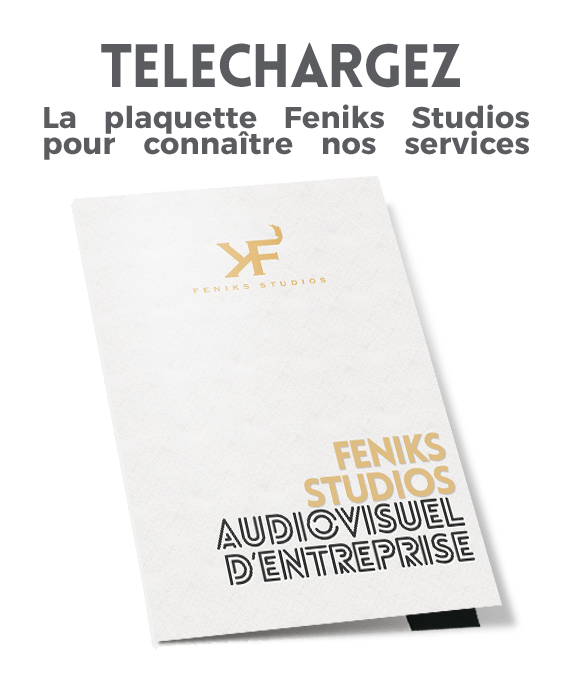 plaquette feniks studios audiovisuel d'entreprise